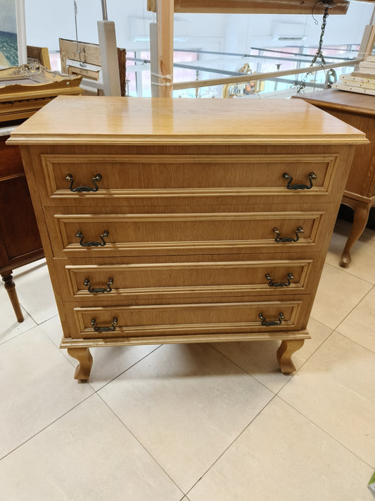 Komoda z szufladkami, dębowa