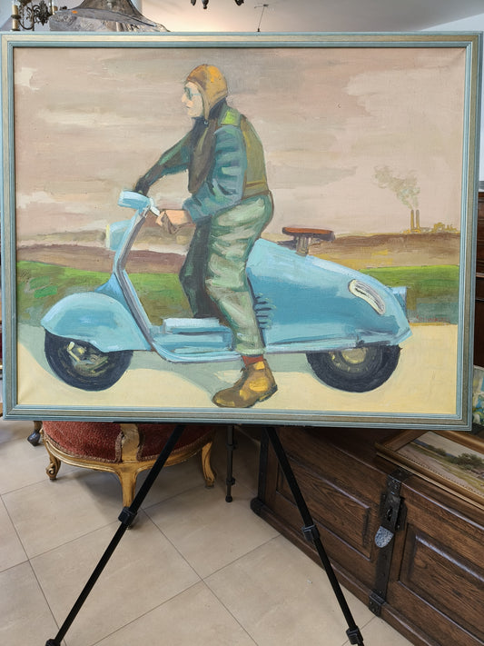 Obraz Art Deco sygnowany Szymanowski