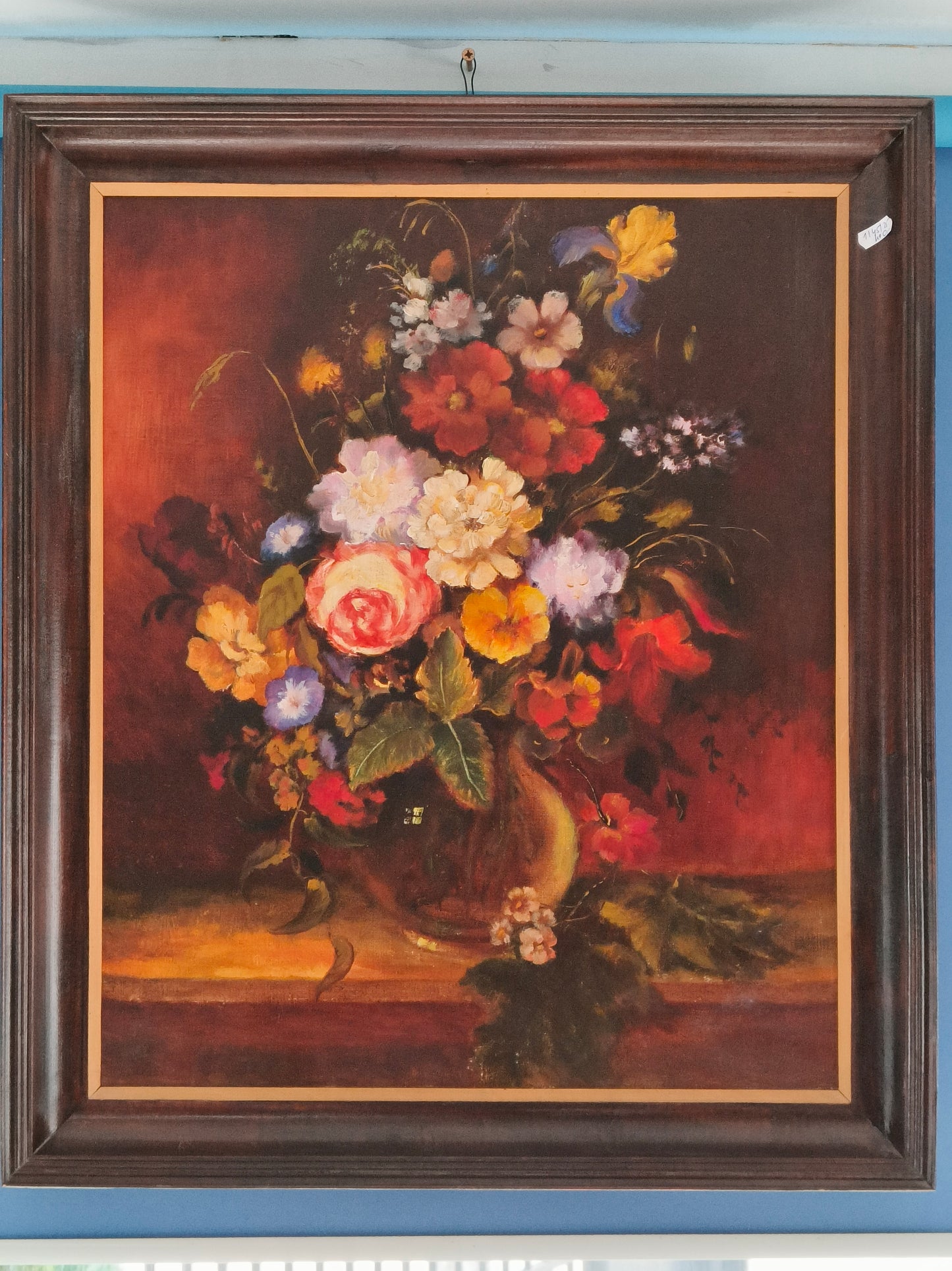 Obraz kwiaty, olej na płótnie