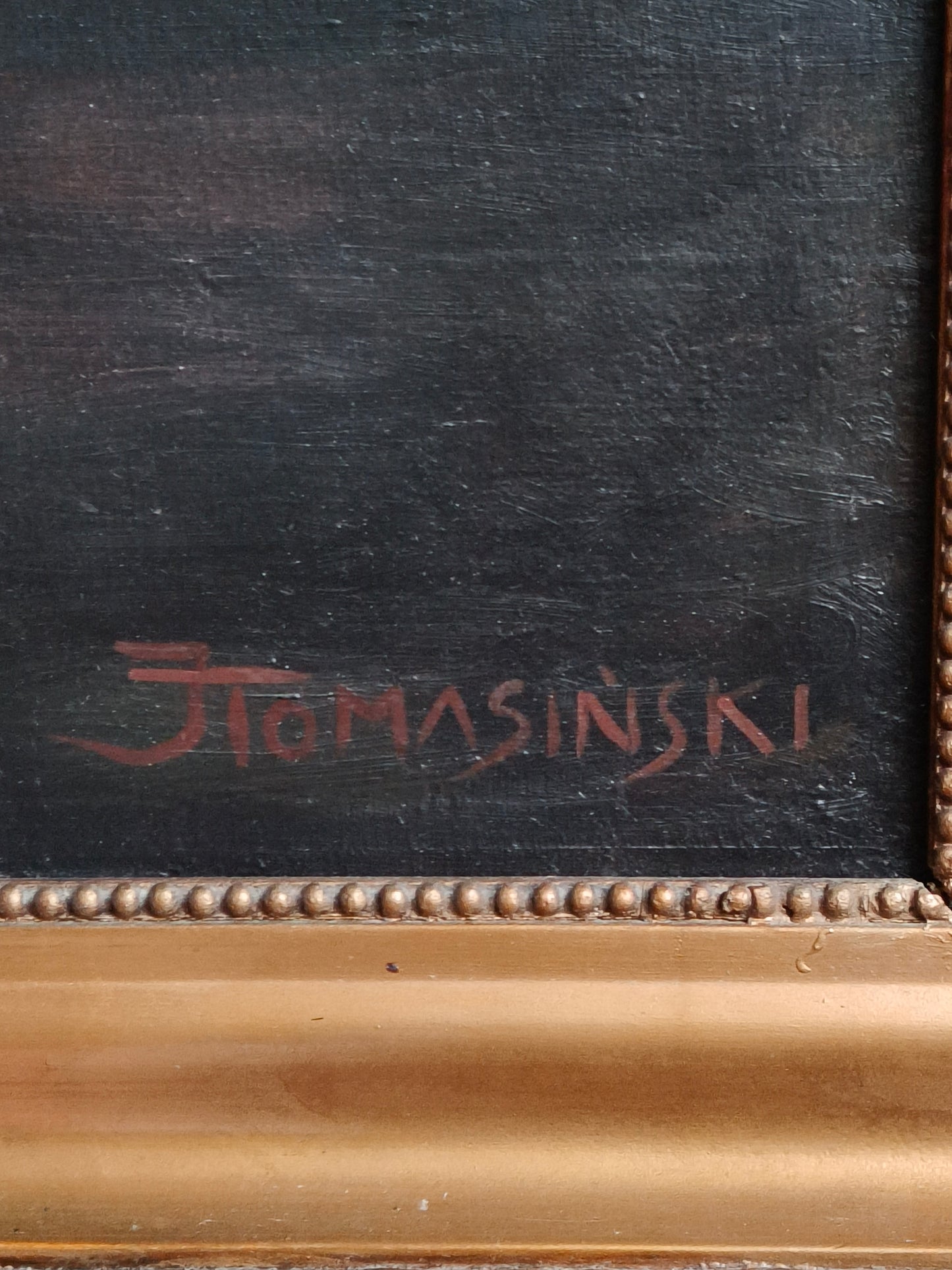 Obraz, olej na płótnie, Tomasiński