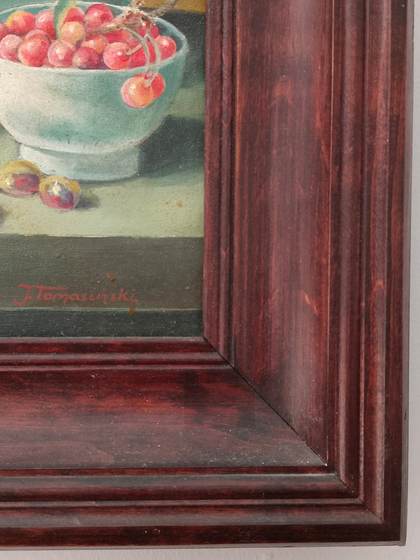 Still Life painting, J. Tomasiński