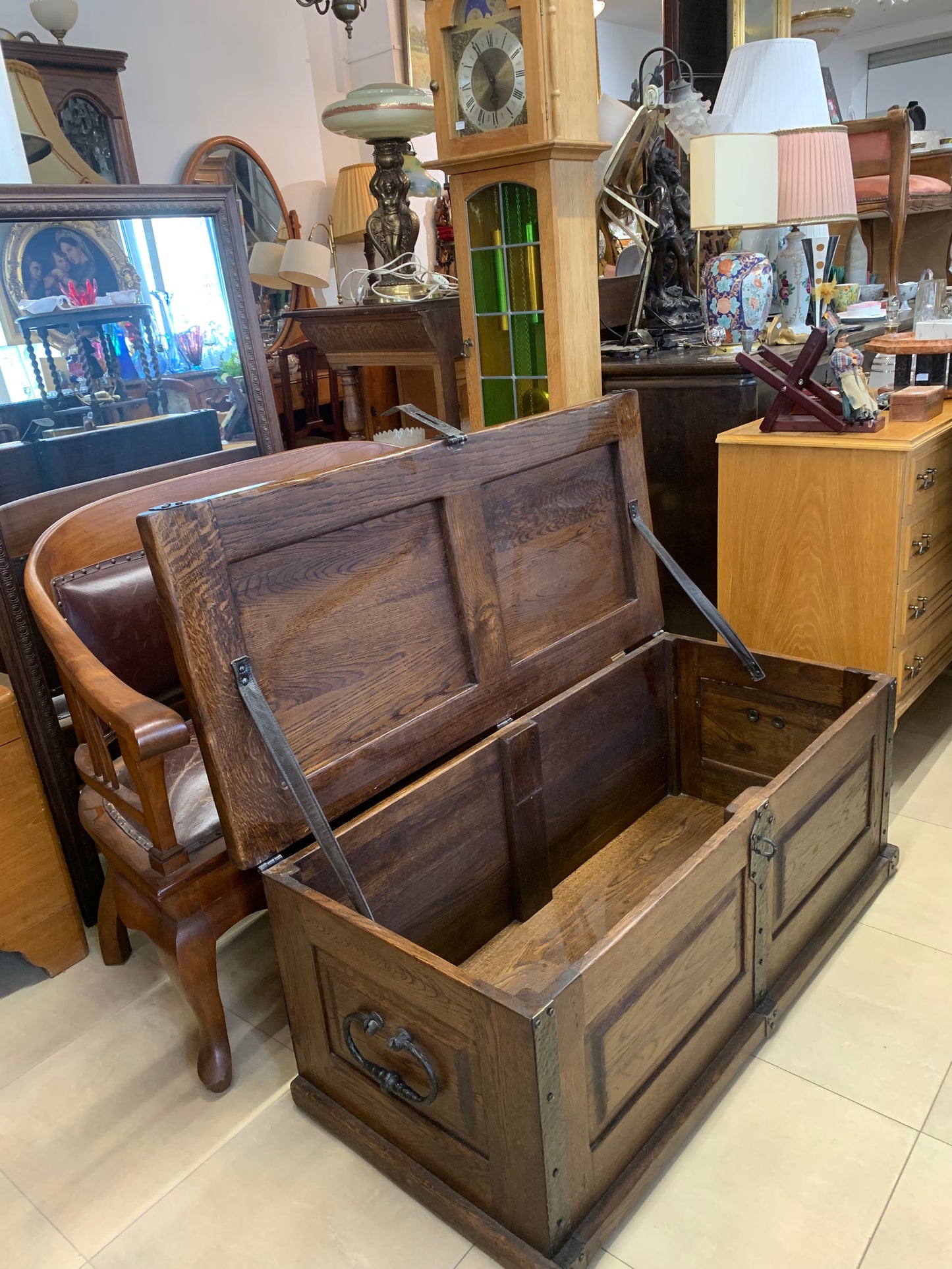 Drewniana skrzynia Fabryka mebli Twaróg