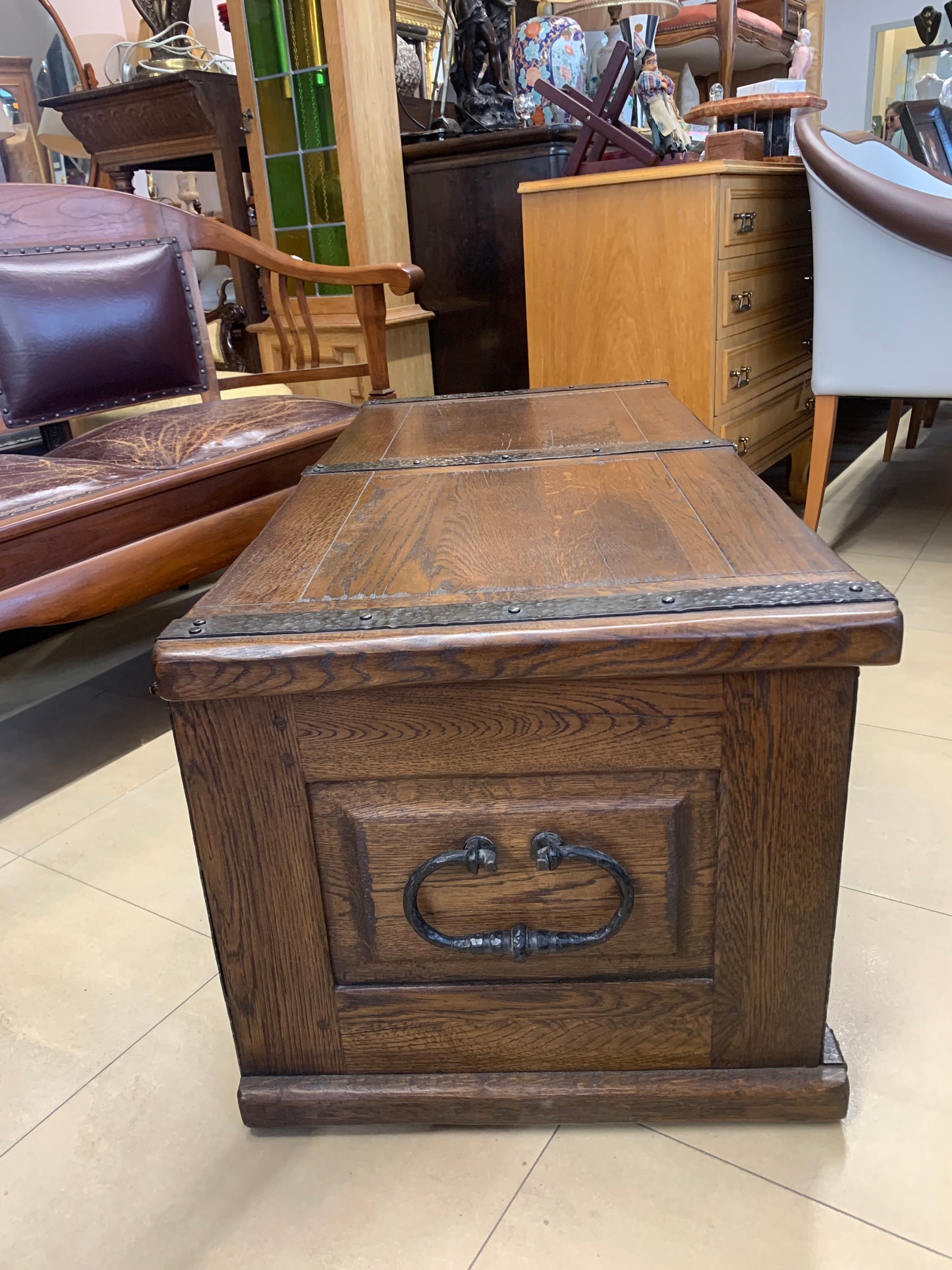 Drewniana skrzynia Fabryka mebli Twaróg