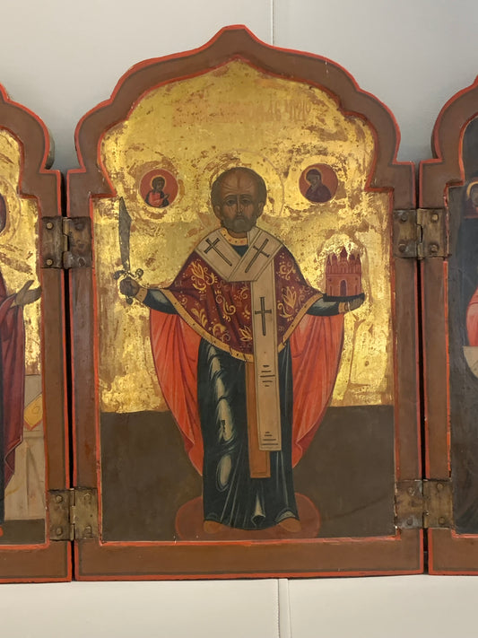 Ikona Podróżna, tryptyk XIX w