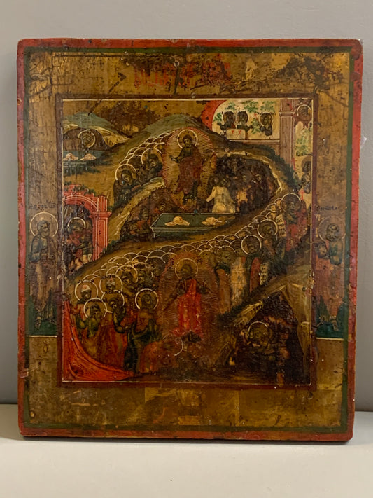 Ikona Zstąpienie Chrystusa do Otchłani (Anastasis) XIX w.