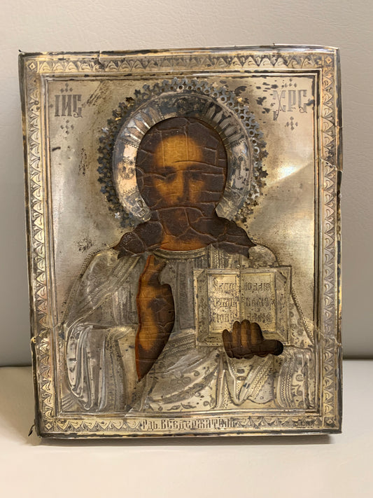 Ikona w koszulce  " Pantokrator" XIX w.