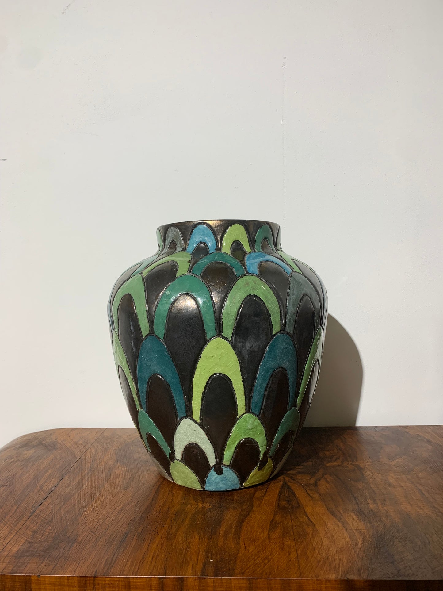 Wazon pękaty ceramika Hand Made