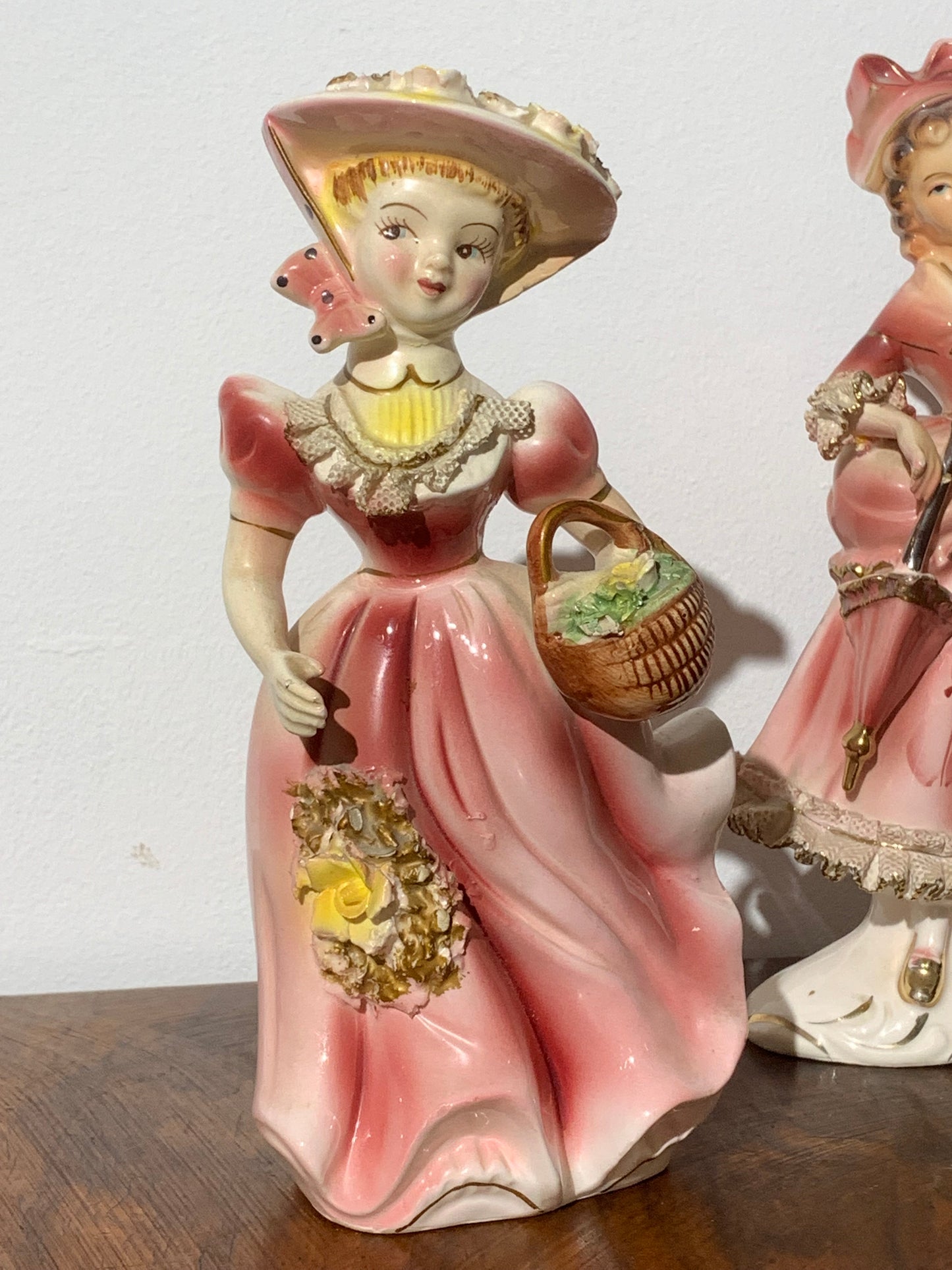 Figurki porcelanowe, biskwitowe Vintage Japan