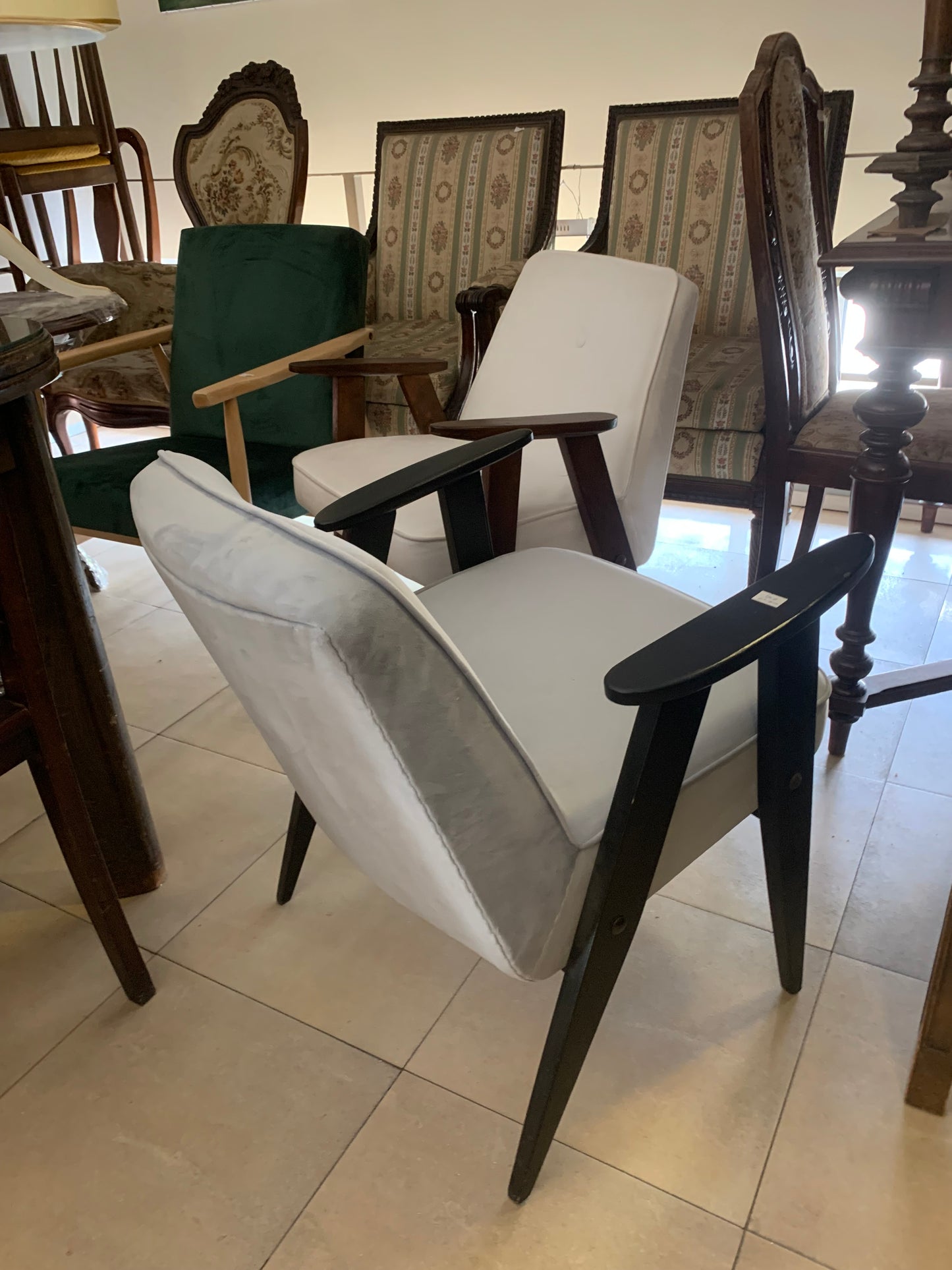 Fotel Chierowski 366, PRL, po renowacji