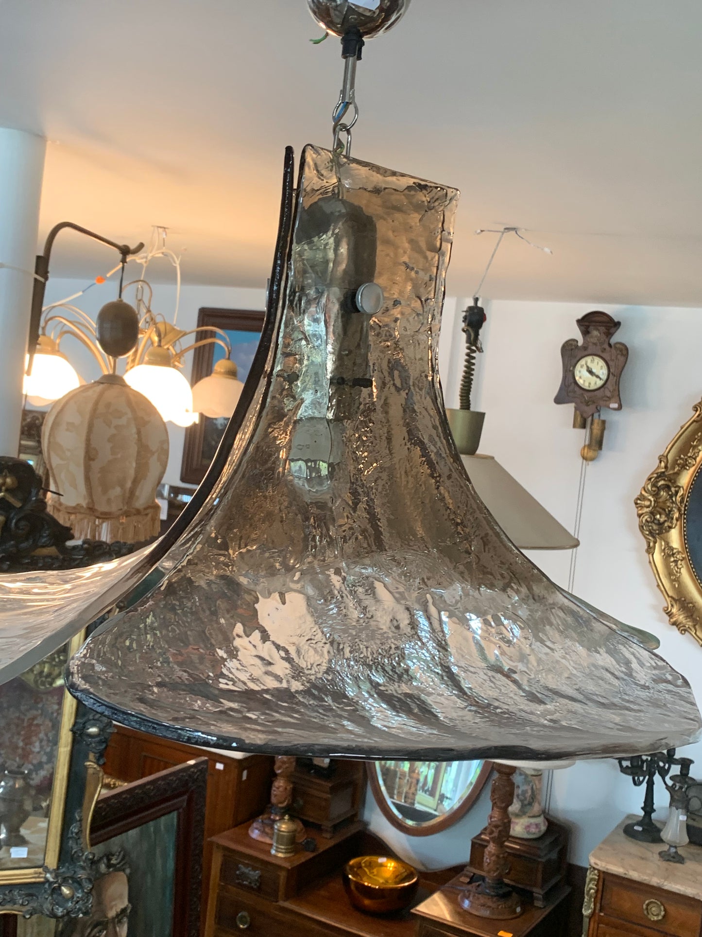Lampa Murano, proj. Carlo Nason, lata 60-69, Vintage, Italy