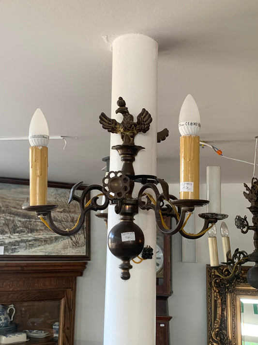 Kinkiety Księstwo Warszawskie z brązu