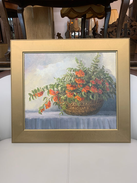 Obraz "Jarzębina" E. Dołgań-Piotrowska, 2019