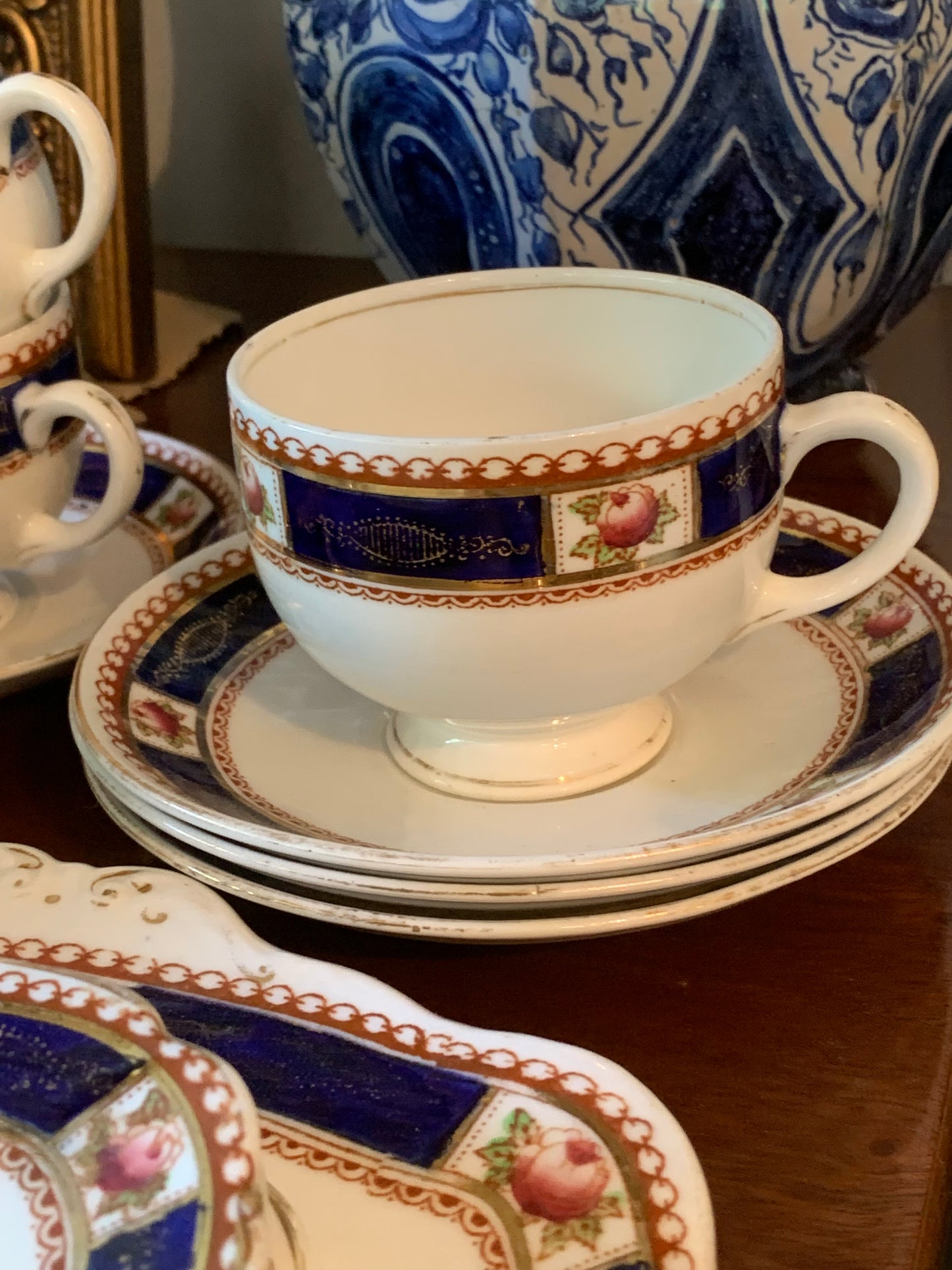 Serwis z angielskiej porcelany na 4 osoby Royal Albert