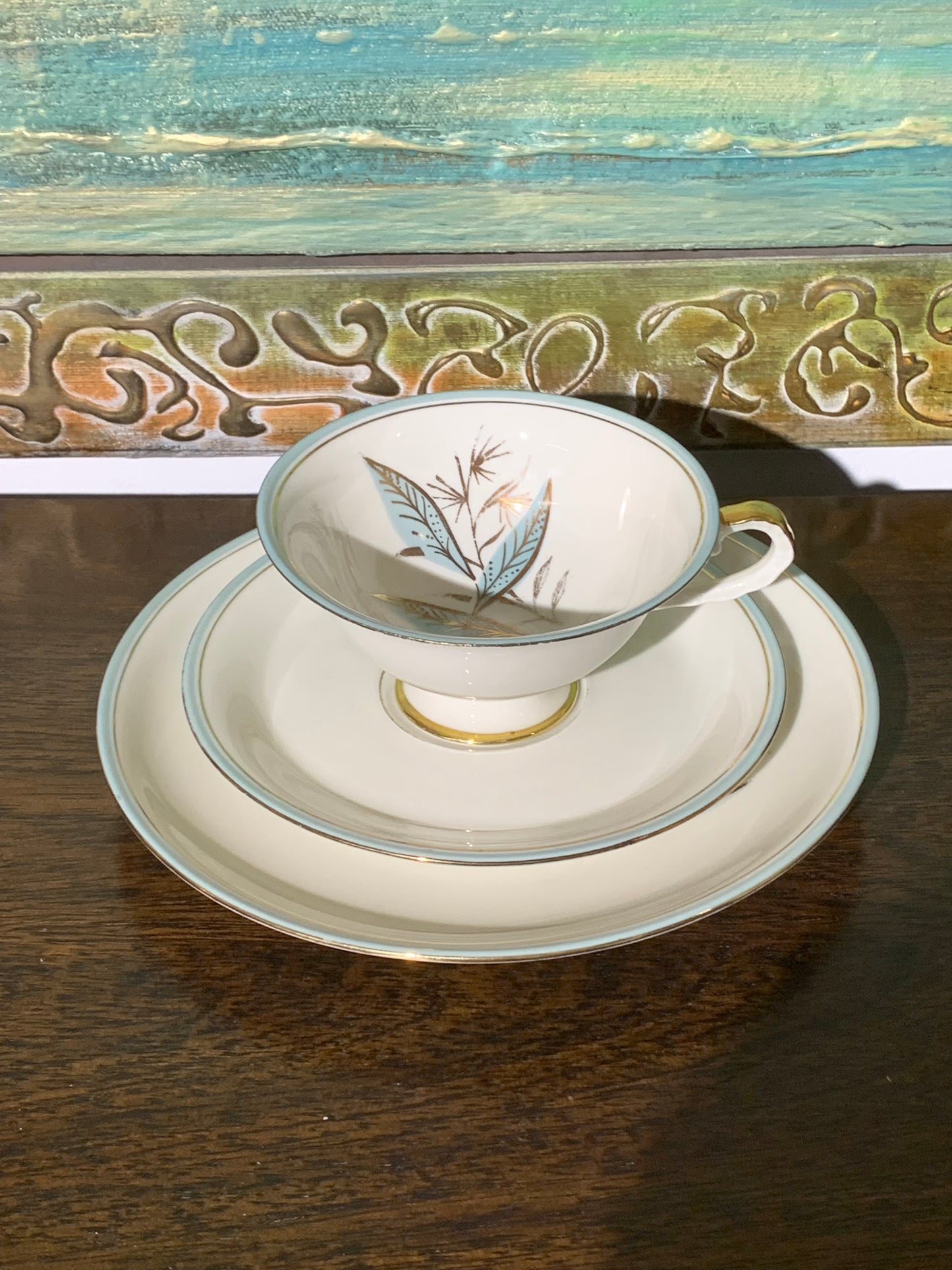 Filiżanka porcelanowa trójka sygnowana Bavaria