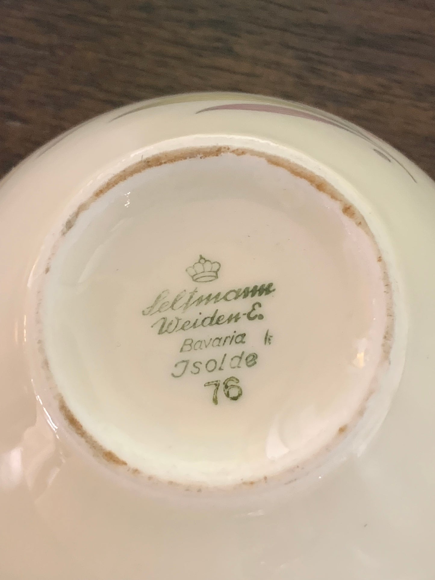 Filiżanka porcelanowa trójka sygnowana Bavaria