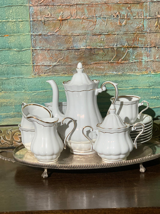 Serwis herbaciany na 5 osób, Wałbrzych