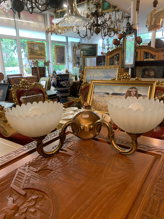 Kinkiet włoski dwuramienny