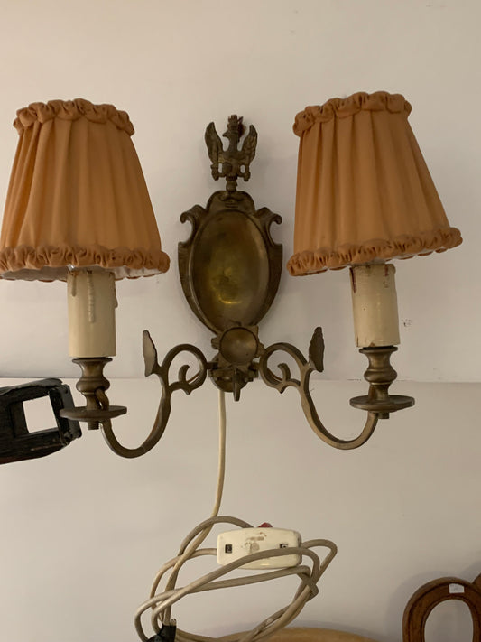 Kinkiet Księstwo Warszawskie, mosiądz