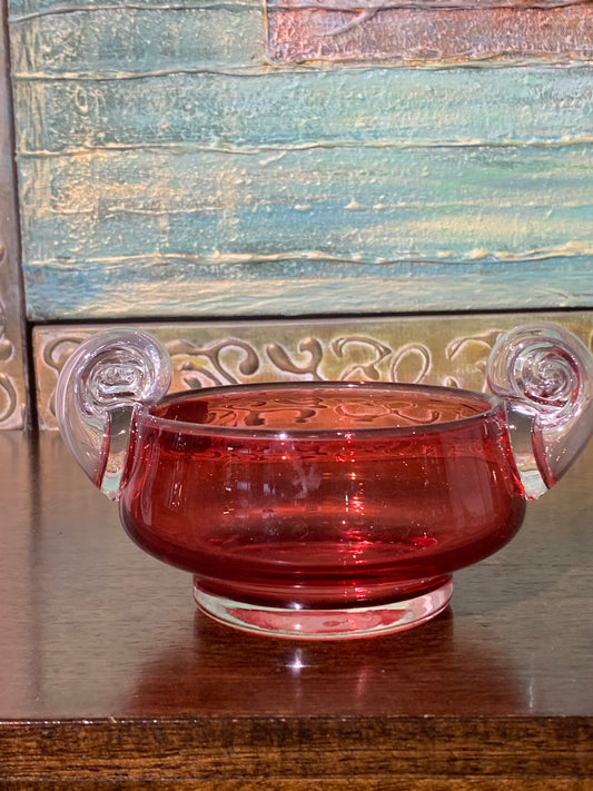 Szklana cukiernica, huta Tarnowiec, Słuczan-Orkusz