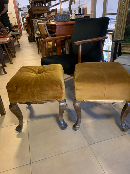 Pufa do toaletki, stelaż Ludwik