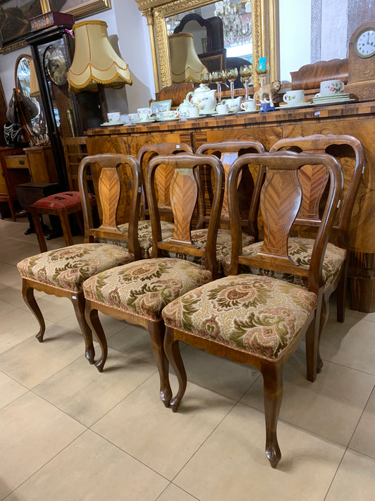 Krzesło stylowe, orzechowe, Henryków