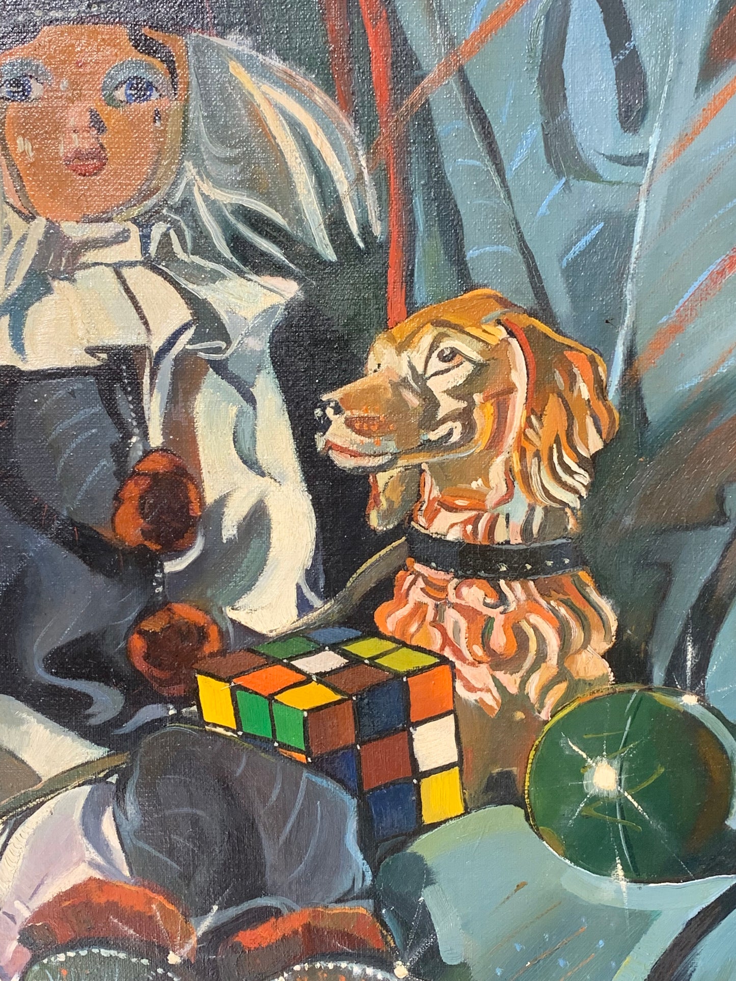 Andrzej Śledziewski, obraz "Oczekiwanie", 1989 r