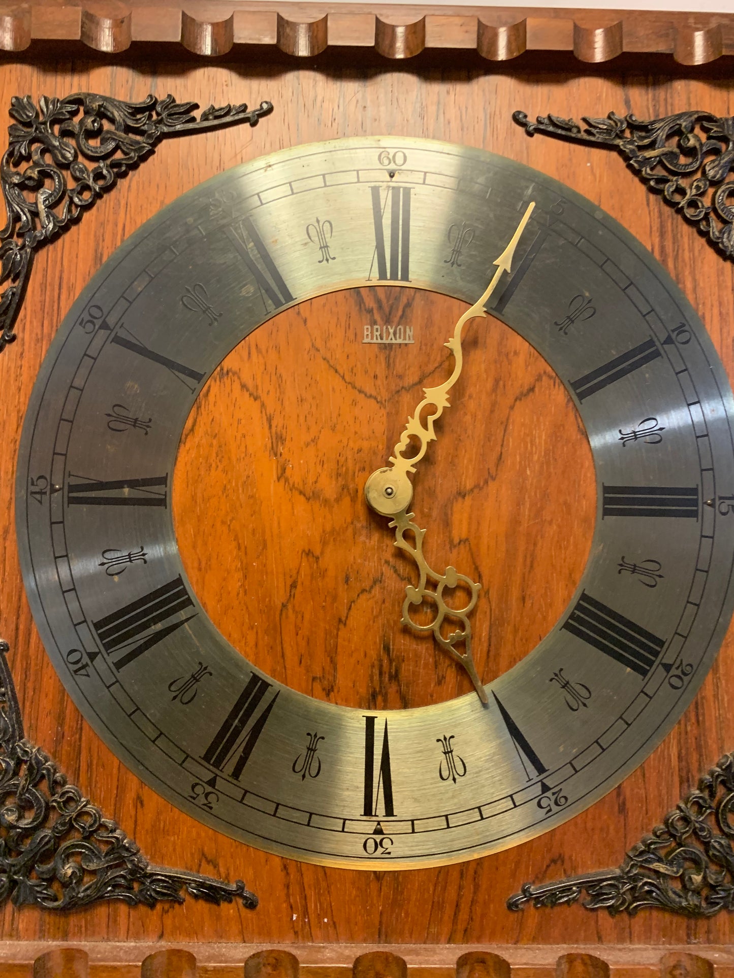 Zegar stylowy Brixon wagowy, kwadrat