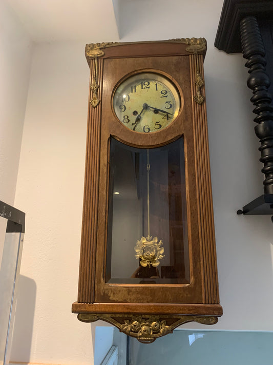 Zegar ścienny, antyczny, francuski