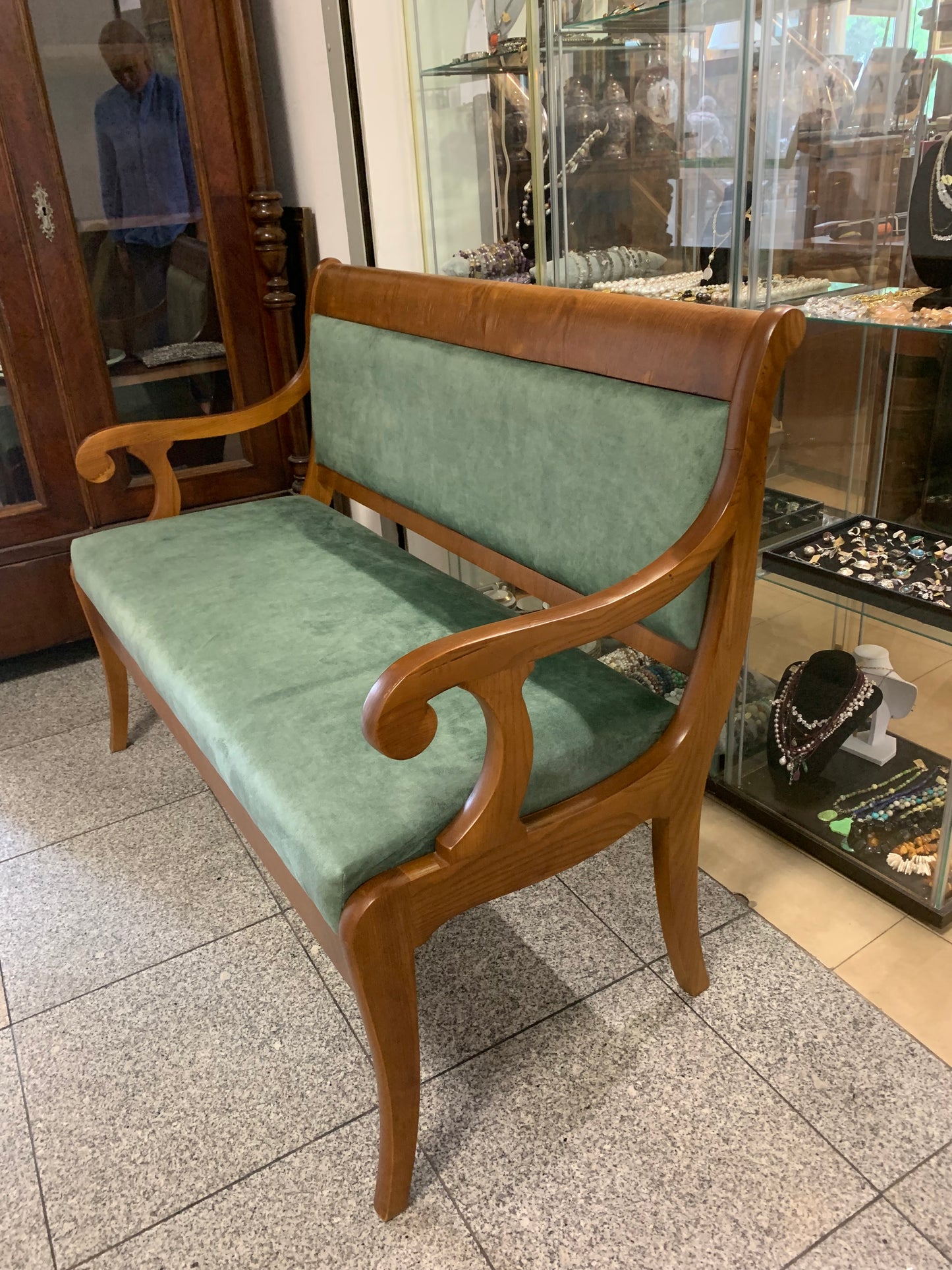 Sofa + fotel w stylu  Biedermajer