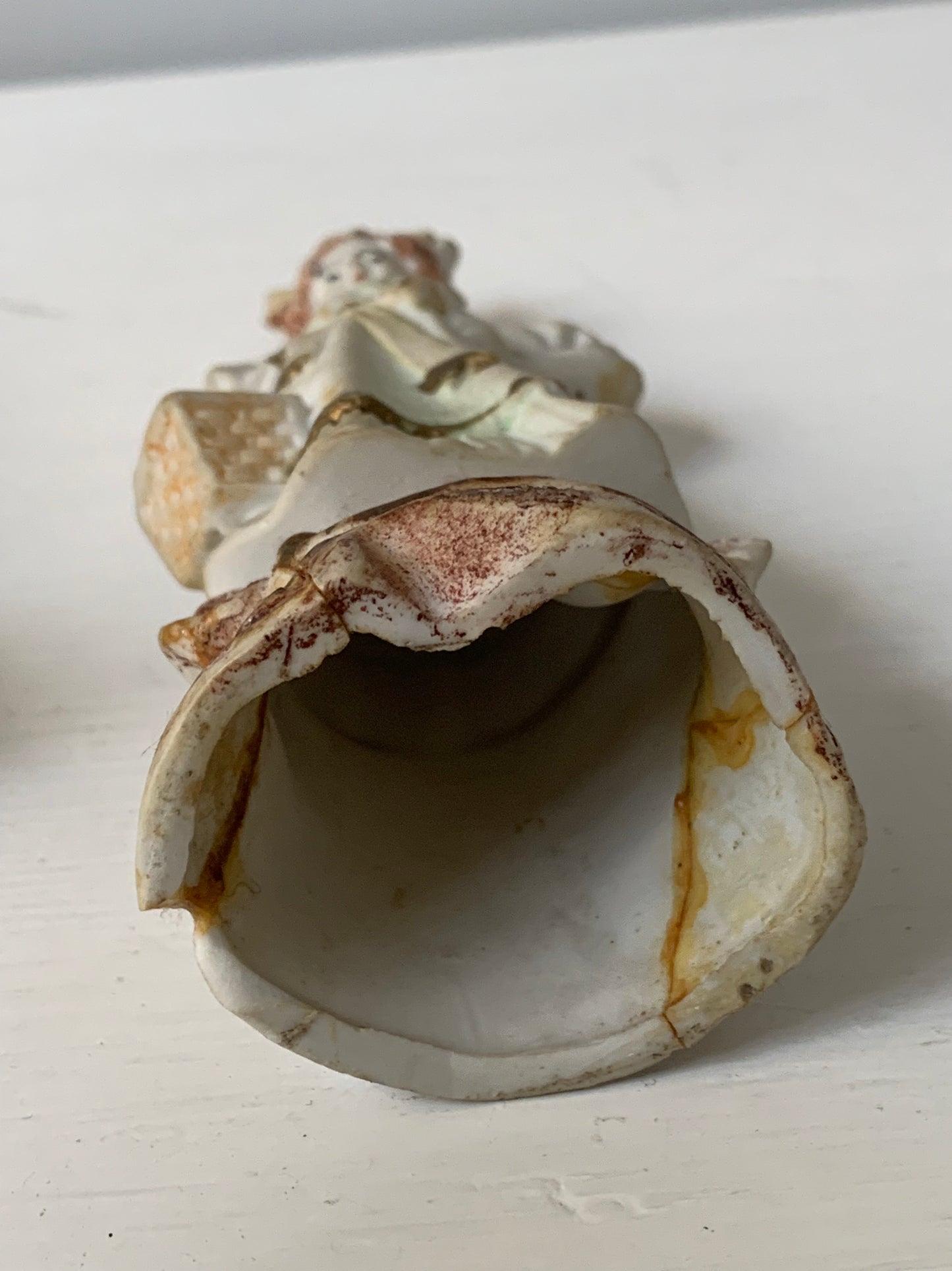 Figurki porcelanowe, biskwitowe, Francja