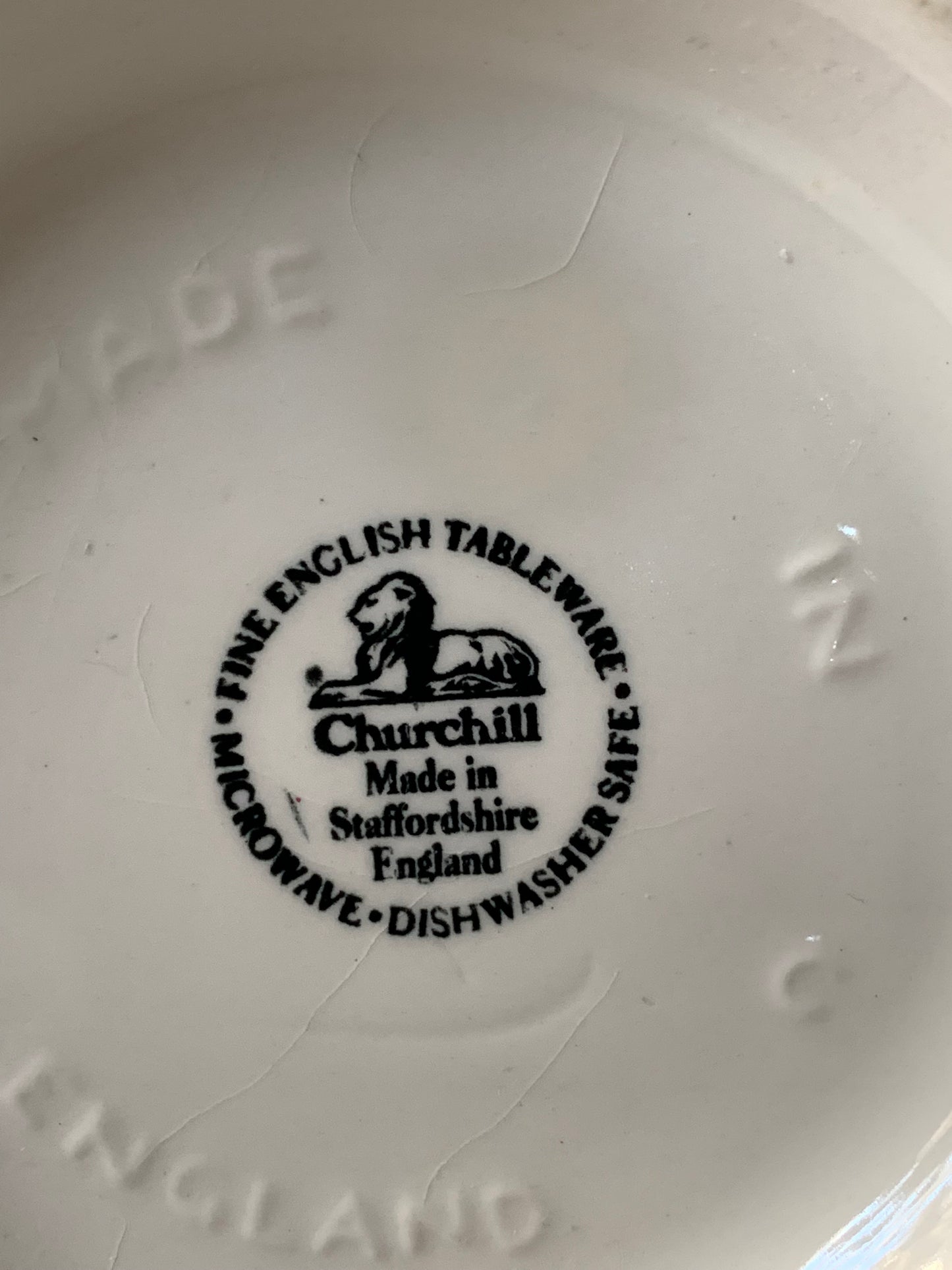 Churchill porcelain teapot