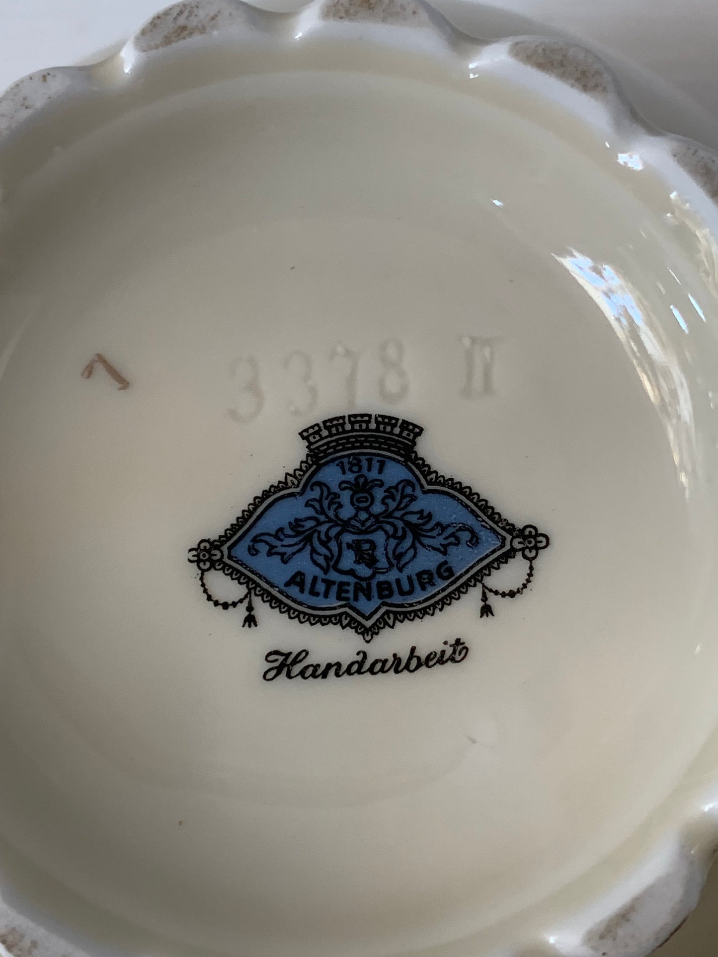 Cukiernica porcelanowa Turyngia, Niemcy