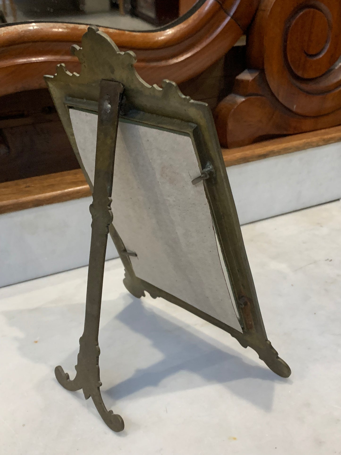 Ramka secesyjna na zdjęcia, zdobiona, 1900 r.