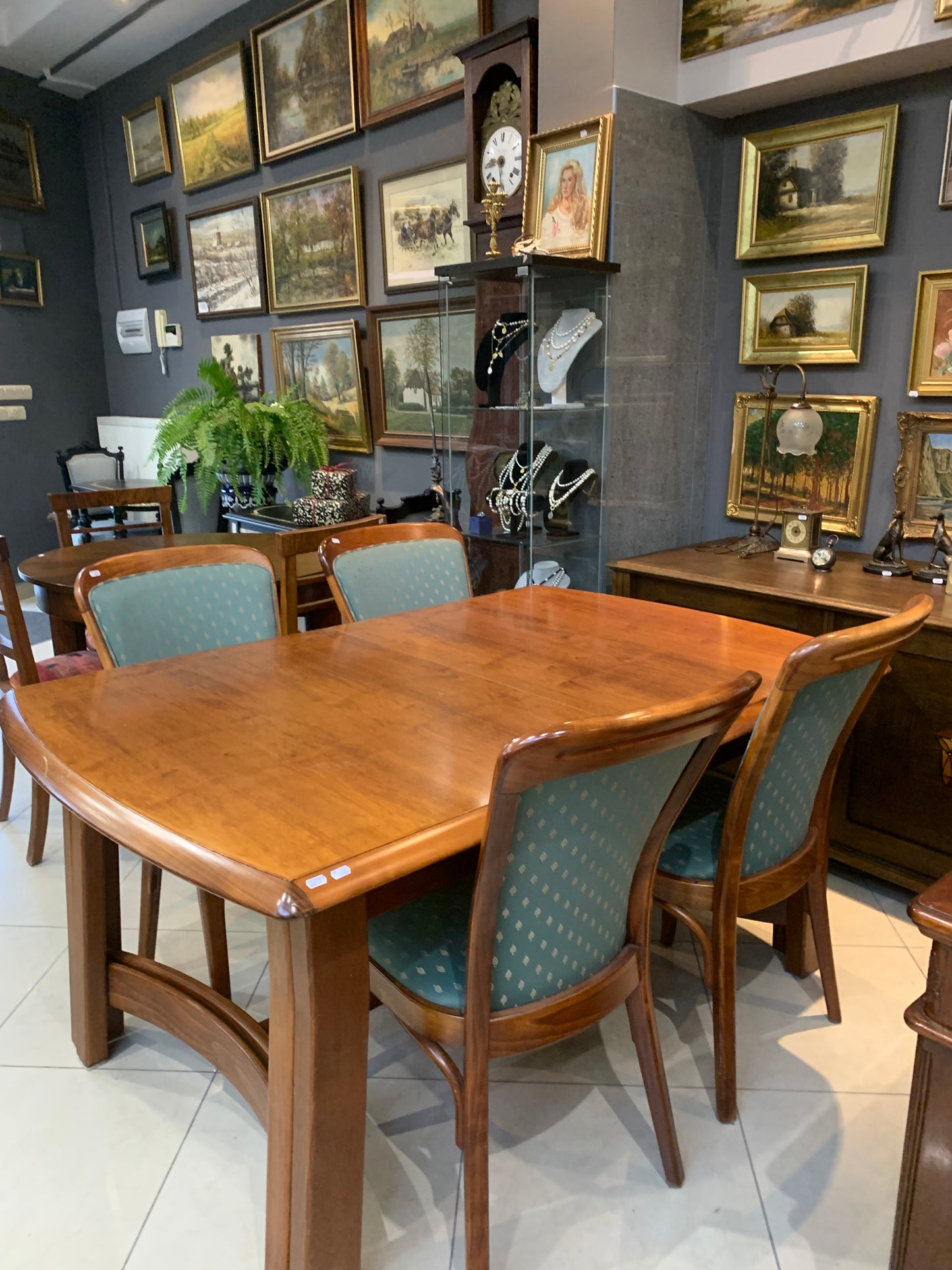 Stół rozkładany 4 m z litego drewna bukowego, Milton