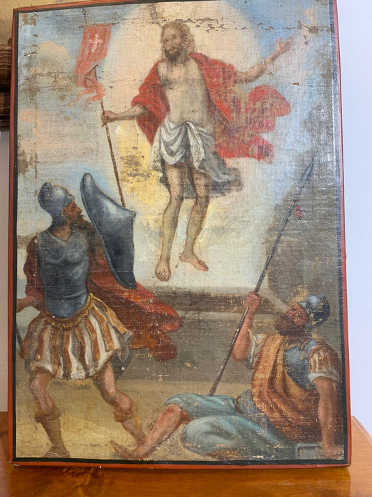Ikona "Zmartwychwstanie" XVII-XIX w.
