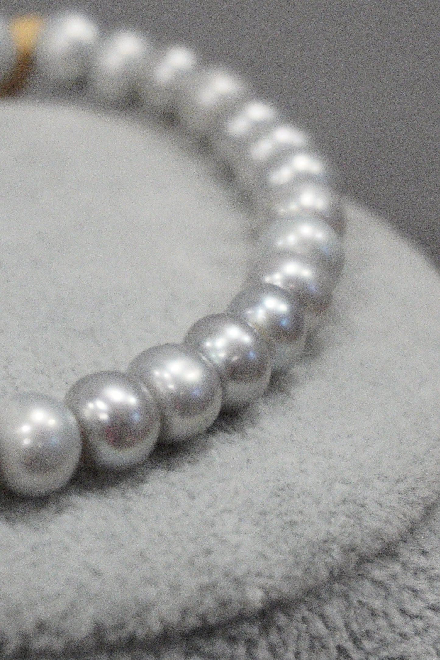 Naszyjnik z pereł hodowlanych z bransoletką, komplet