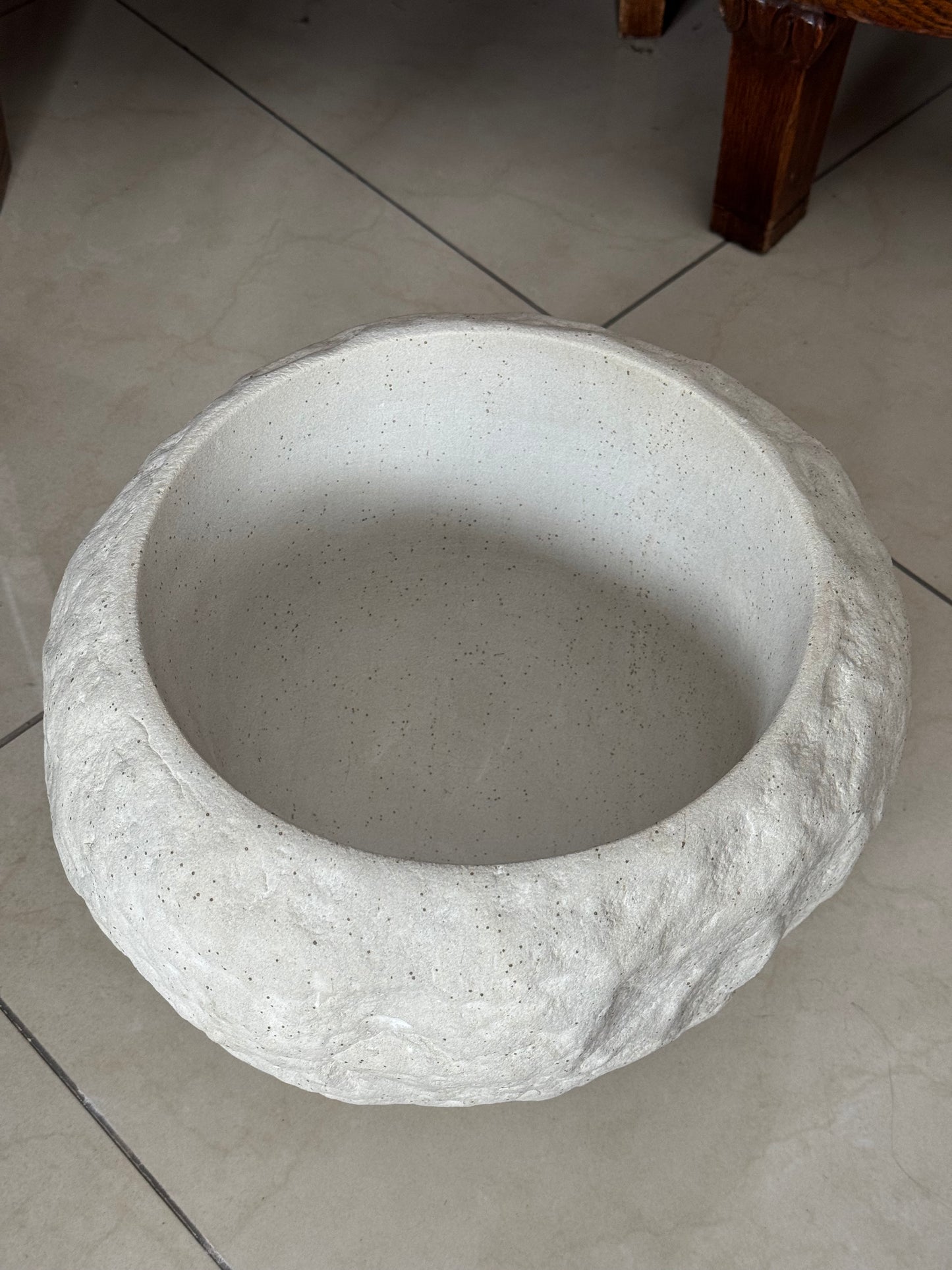 Garden pot, sandstone