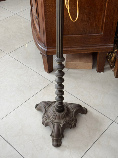 Lampa secesja, frędzle, początek XX wieku