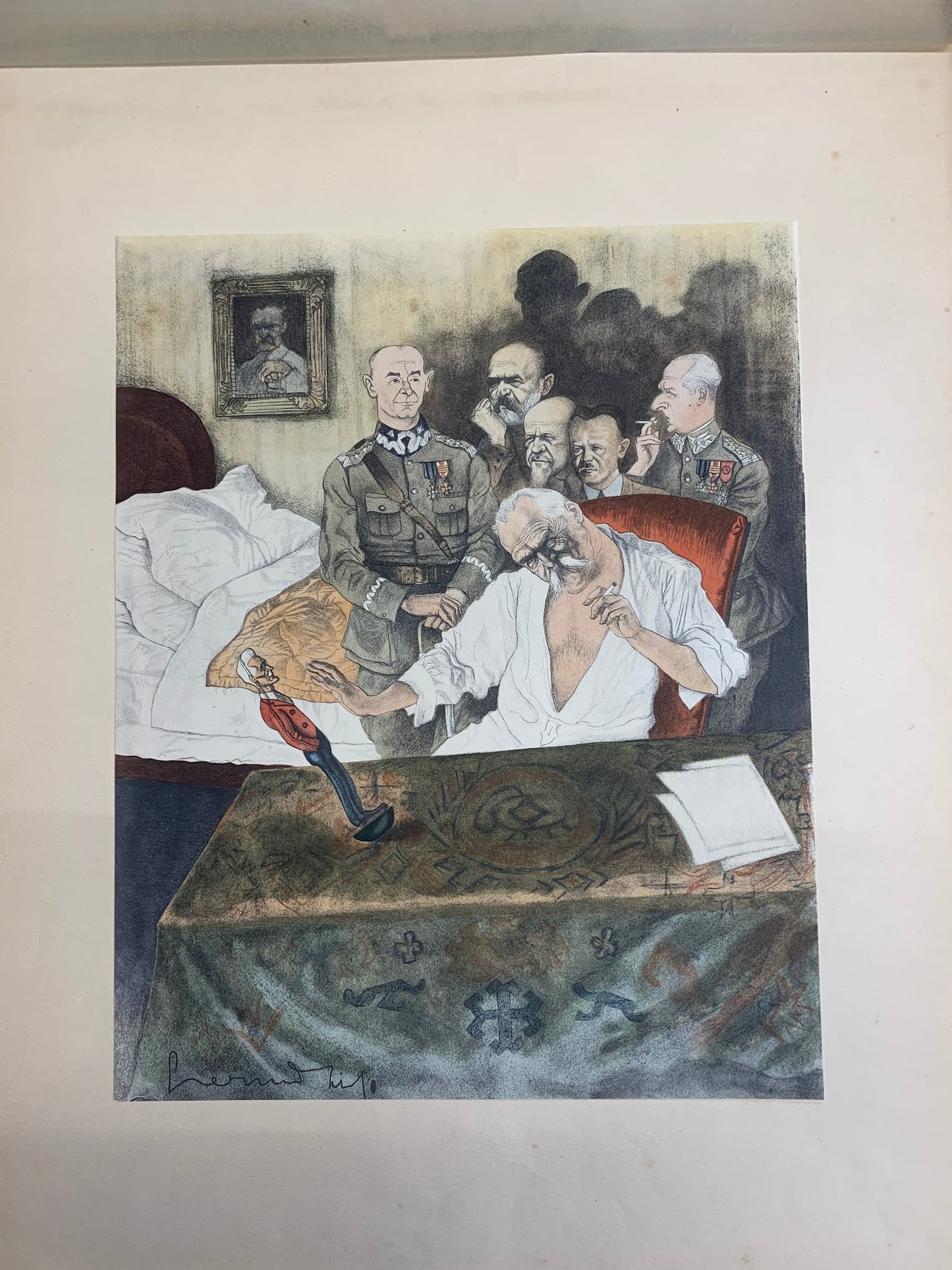 Marszałek Piłsudzki w 13 karykaturach, Z. Czermański, Paryż 1931