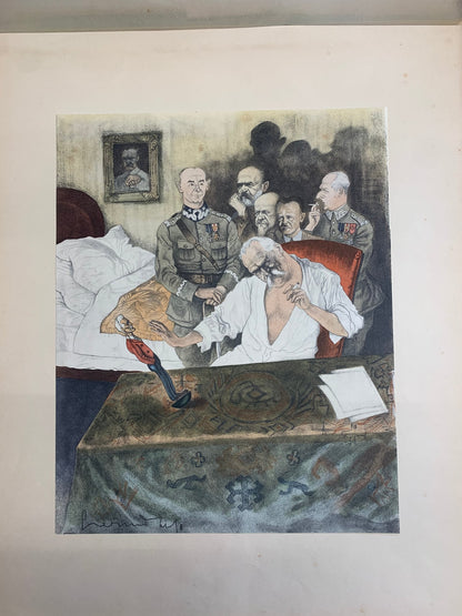 Marszałek Piłsudzki w 13 karykaturach, Z. Czermański, Paryż 1931