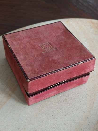 Pudełko tekturowe na biżuterię ORNO, lata 60-te