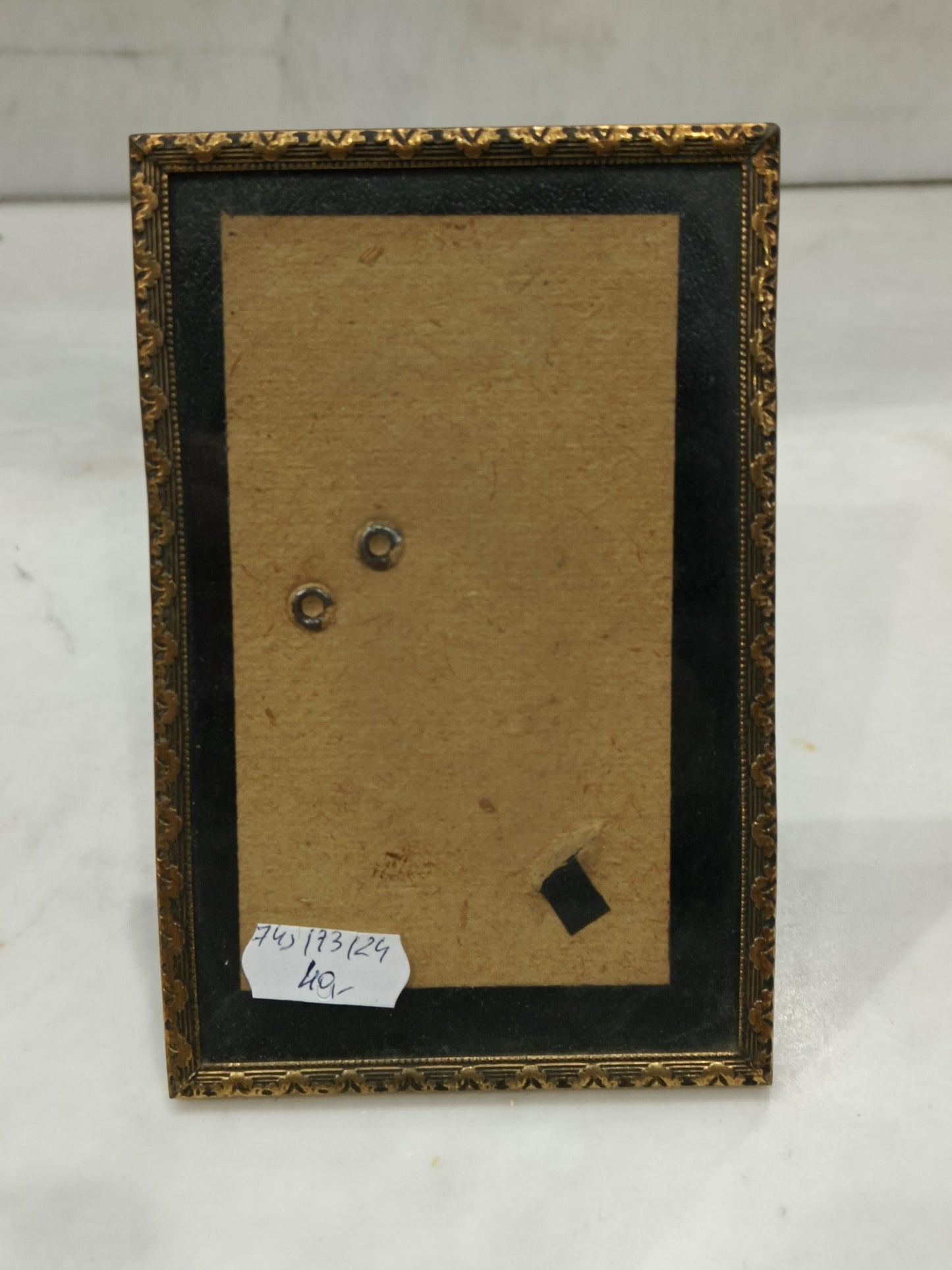 Brass frame, old