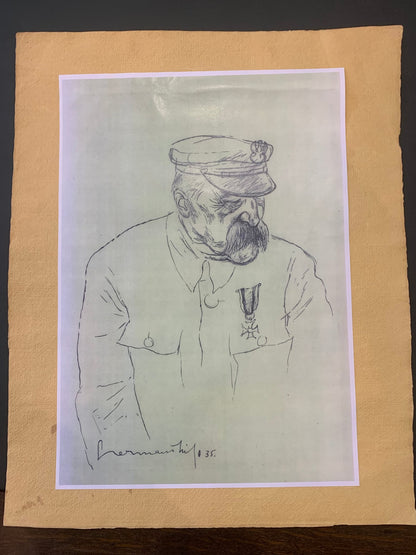 Marszałek Piłsudzki w 13 karykaturach, Z. Czermański, Paryż 1931