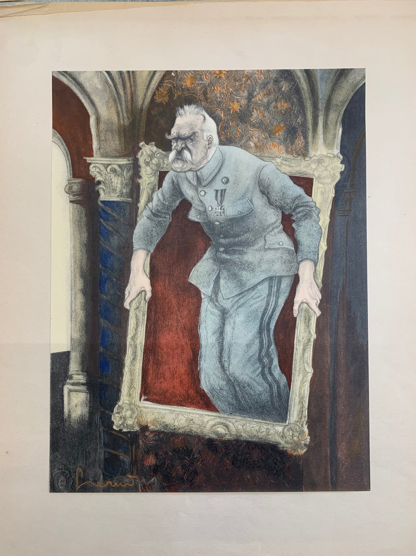 Marszałek Piłsudzki w 13 karykaturach, Z. Czermański, Paryż 1931