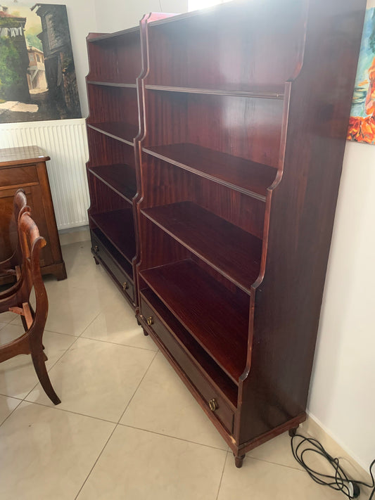 Regał, półka angielska w stylu Biedermeier, Henryków