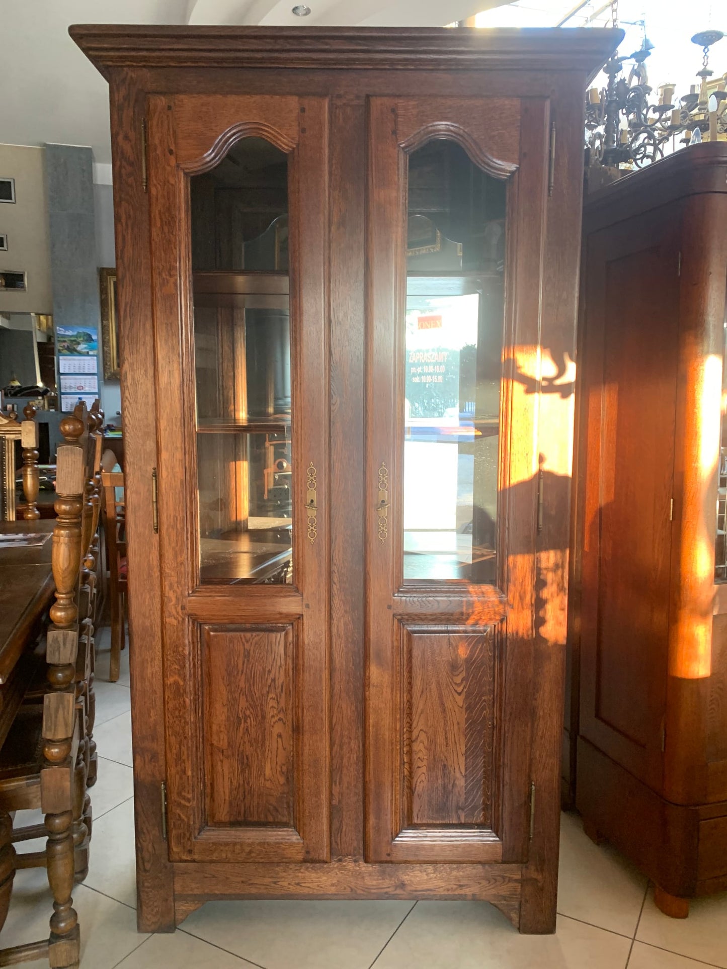 Biblioteka, witryna, lustro, seria Olden Days, LUDWIK STYL