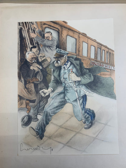 Marszałek Piłsudzki w 13 karykaturach, Z. Czermański, Paryż 1931