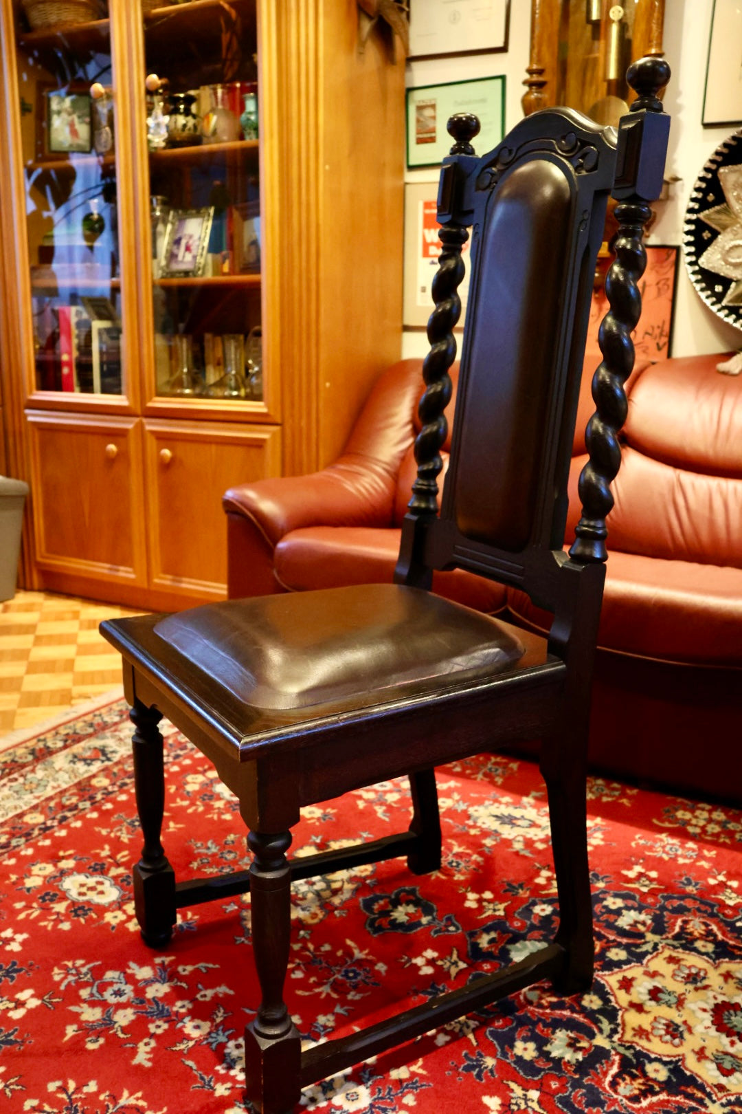 Stół dębowy + 8 krzeseł