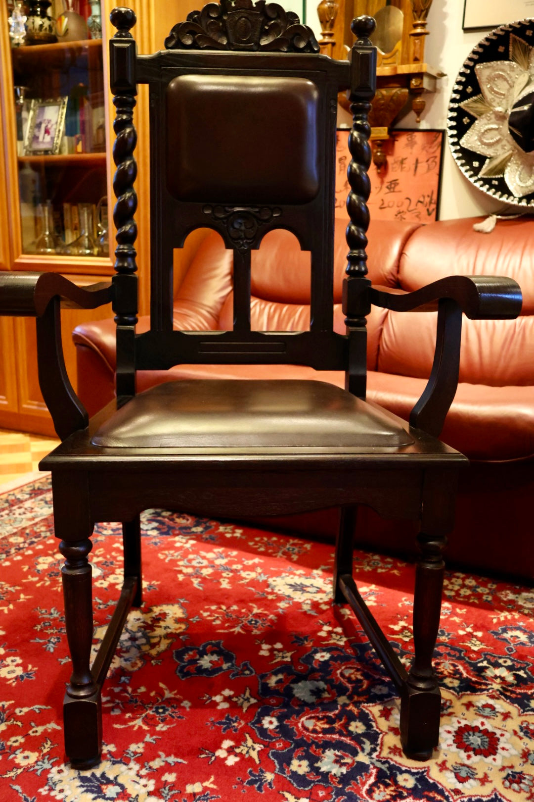 Stół dębowy + 8 krzeseł