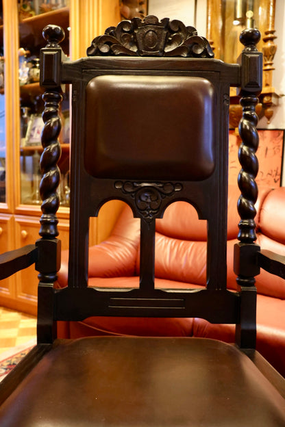 Stół dębowy + 8 krzeseł